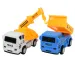 Truck Working: 7 bucăți set de jucării de construcție cu mașini, vehicule și accesorii