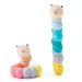 Vierme jucărie creativă de baby colorat - Woodyland