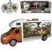 Walking with Dinosaurus RV cu telecomandă RC cu lumini 27MHz scară 1/32 25cm