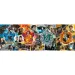 Wizarding World: Cele patru case de la Hogwarts Panoramă puzzle 1000 bucăți - Trefl
