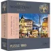 Wood Craft: Aleea franceză 1000 bucăți premium lemn puzzle - Trefl